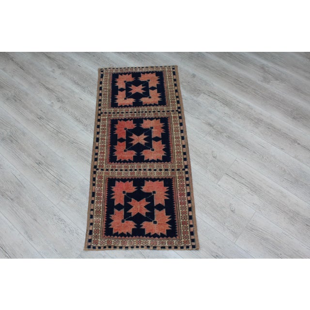 Vintage Anatolian Rug -20"x45" For Sale - Image 12 of 12
