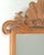 A Michael Taylor fruitwood Italian mirror, circa 1980.