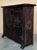 20th Spanish Baroque Carved Walnut Tuscan Two Drawers Credenza or Buffet For Sale - Image 6 of 10