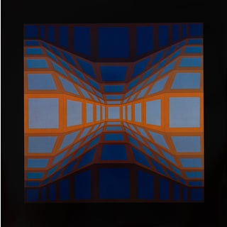 Victor Vasarely, KEK EG II, Etching For Sale
