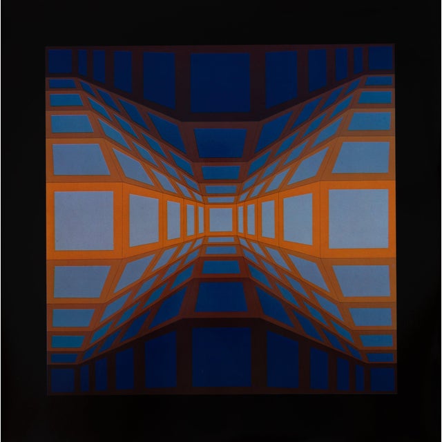 Victor Vasarely, KEK EG II, Etching For Sale