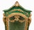 Louis XVI French Malachite Display Cabinets, Set of 2 For Sale - Image 12 of 13