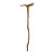 Natural Wooden Walking Stick, Rustic Hiking Staff/ Cane Twisted, T Handle 36” For Sale