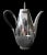 Jakob Grimminger worked as a goldsmith and craftsman in Schwäbisch Gmünd from 1893 to 1939. Silver and ebony tea and...