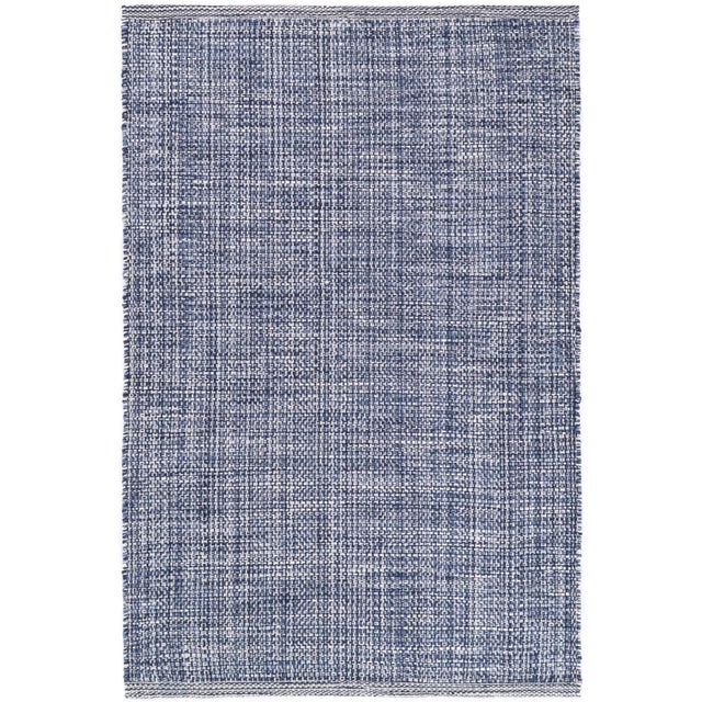 Dash & Albert by Annie Selke Fusion Blue Indoor/Outdoor Rug, 9' 6" x 13' 6" For Sale In Boston - Image 6 of 6