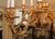 Rococo Mid 20th Century Italian Gilt Bronze Baroque / Rococo Style 10 Light Chandelier For Sale - Image 3 of 17