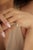 Ridged Heart-Cut Emerald Pinky Ring in 14k Yellow Gold Size 8 For Sale - Image 9 of 18