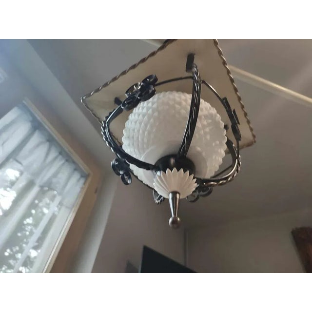 Vintage Hanging Lamp, 1970s For Sale - Image 4 of 8