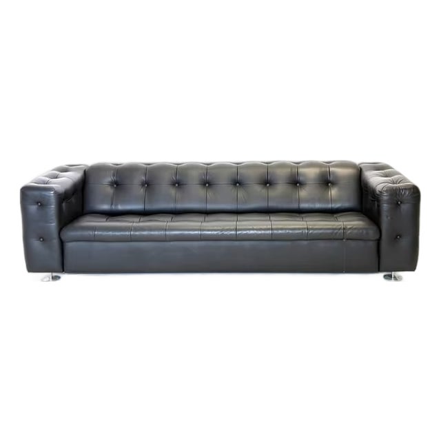 Leather RH-306 Sofa attributed to Robert Haussmann for de Sede For Sale
