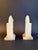 Stone Pair of Vintage White Onyx Stone Horse Bookends For Sale - Image 7 of 10