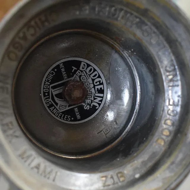 2nd Place Texas State Brass Trophy Cup 1957 For Sale In Oklahoma City - Image 6 of 7