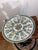 Vintage 18" Mottahedeh Chinese Export Style Large Porcelain Platter - Famille Rose Flower Basket For Sale - Image 9 of 12