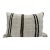 Turkish Hemp Pillow Cushion Natural Beige Brown Black Pillow Cushion Cover 16" x 24" For Sale