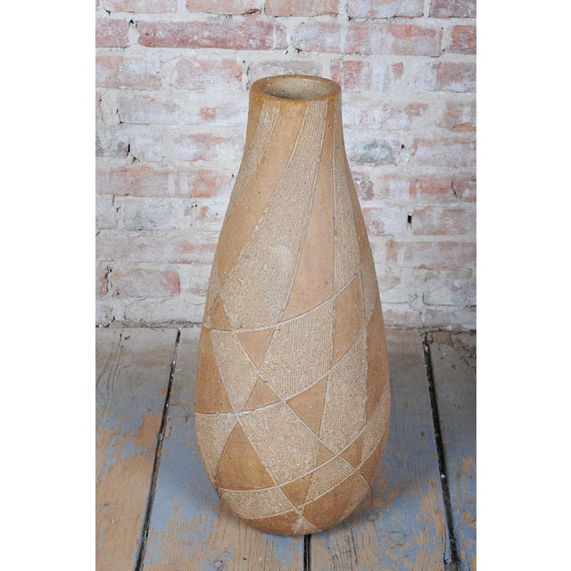 Mid-Century Vase in Ceramic, Czech, 1950s For Sale - Image 9 of 11