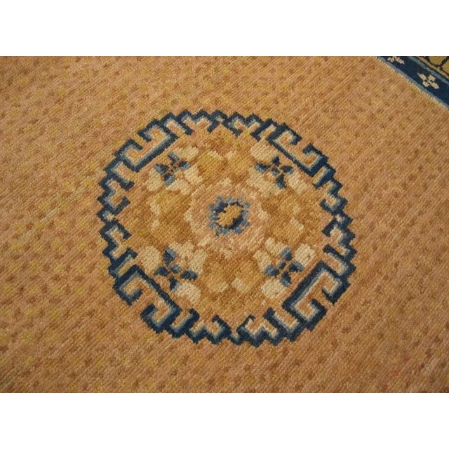 Antique Chinese Ningxia Rug For Sale - Image 4 of 6
