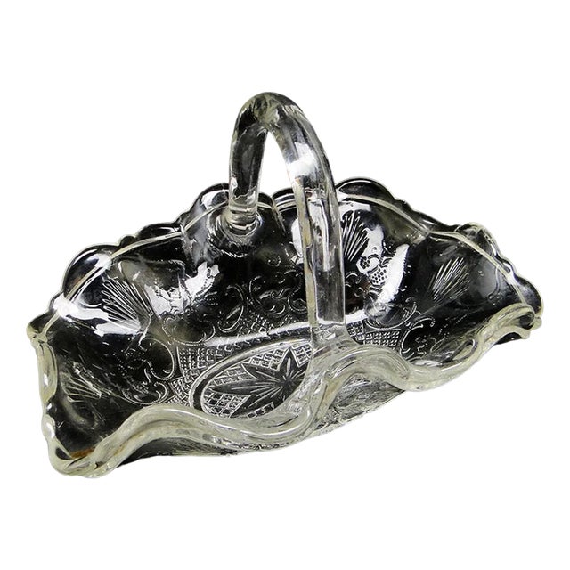 Art Nouveau Bowl from Ząbkowice Glassworks, Poland, 1900s For Sale