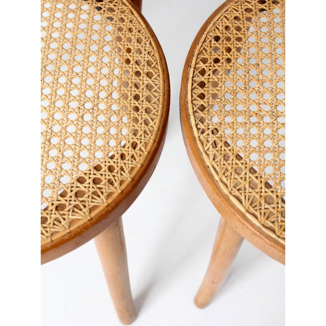 Mid-Century Modern Mid-Century Bentwood Chairs Pair For Sale - Image 3 of 18
