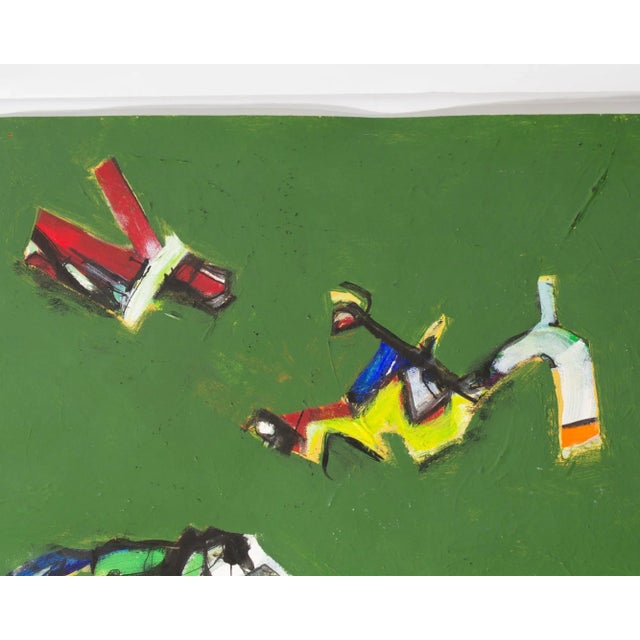 2010s Abstract Acrylic on Paper Painting by James L. Bruch For Sale - Image 5 of 7