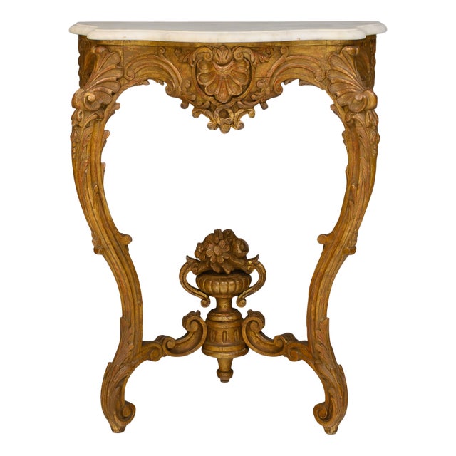 Antique Console Table, 1890s For Sale