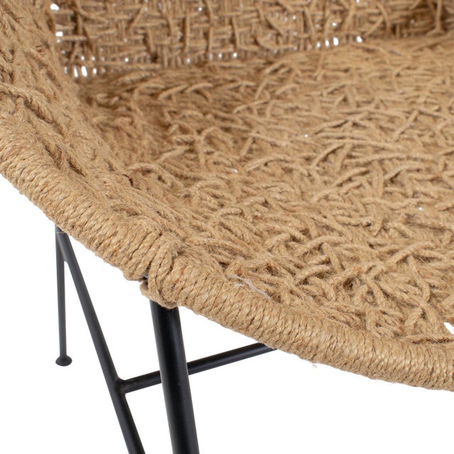 The jute, known for its natural and rustic appeal, is skillfully woven together with precision. The intricate weaving...