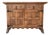 20th Century Catalan Baroque Carved Walnut Tuscan Two Drawers Credenza or Buffet For Sale