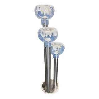 Italian Floor Lamp by Toni Zuccheri for Mazzega, 1970 For Sale