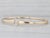2010s Audry Rose 2-Toned Buckle Bangle Bracelet 14k Yellow White Gold 7.5" For Sale - Image 5 of 8