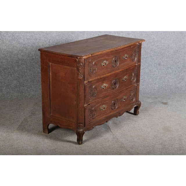 Wood Small Baroque Chest of Drawers, Aachen, Germany, 1760s For Sale - Image 7 of 18