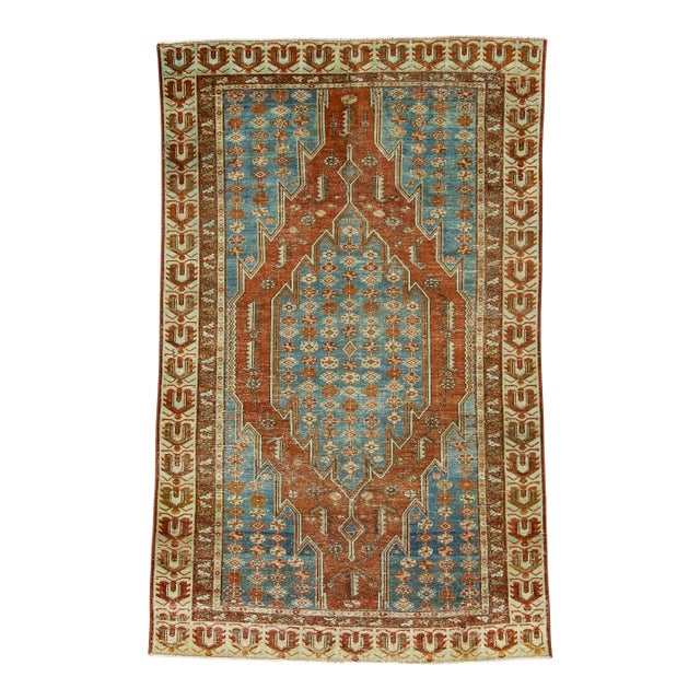 Turkish Vintage Rug 3'10" x 6'2" #17906 For Sale