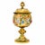 This exquisite ten-piece enameled glass punch service was created by the celebrated Bohemian glassmaker Moser during the...