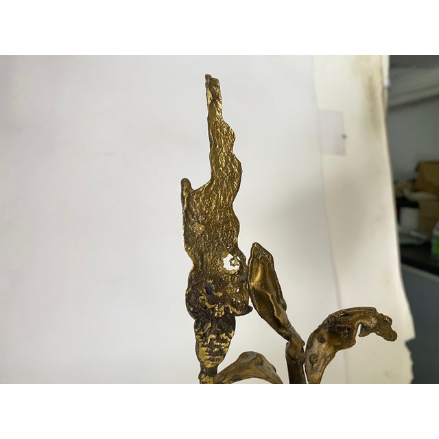 Brass Sculpture in Brass and Aluminium by Tossello, 1999 For Sale - Image 13 of 15