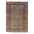 Antique Persian Malayer With All-Over of Herati Design in Red and Blue 3'9 X 5'7 For Sale