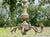 Late 19th Century Bronze Chandelier with 6 Lights For Sale - Image 5 of 12