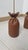 Brass and Blue Leather Doorstops attributed to Luigi Caccia Dominioni for Azucena, 1980s, Set of 2 For Sale - Image 6 of 11