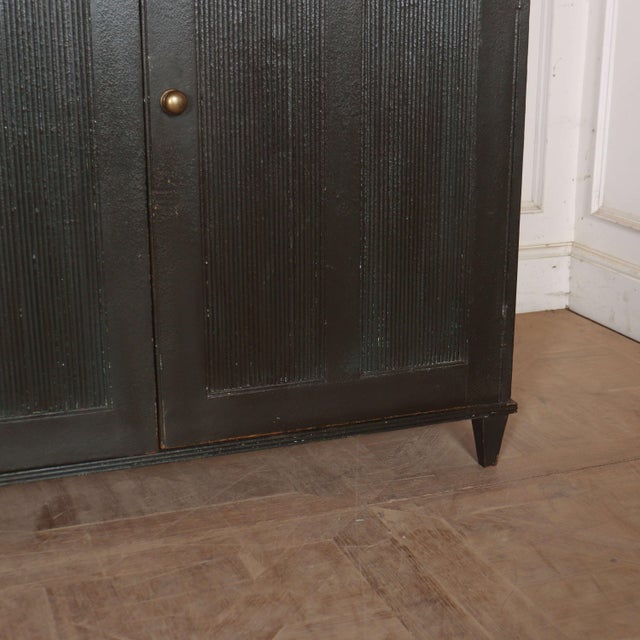 Swedish Painted Sideboard in Pine For Sale - Image 6 of 8