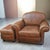 Modern Experience the Pinnacle of Classic Comfort With Premium Hancock & Moore Leather Club Chair & Matching Ottoman For Sale - Image 3 of 10