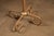 Early 20th Century Antique Metal Coat Rack in Brown For Sale - Image 5 of 6