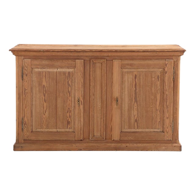 A Belgian Pitch Pine Server, C. 1880. For Sale