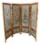 Oriental Four-Panel Room Divider in Bamboo Wood, 1950s For Sale