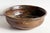 Late 20th Century Large Signed Studio Pottery Bowl by John Gasper in Earthy Glaze Tones For Sale - Image 5 of 11