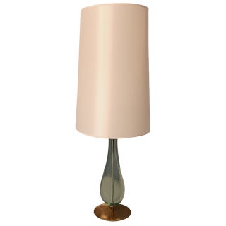 Mod 2206 Table Lamp in Brass and Glass by Max Ingrand for Fontana Arte, 1950s For Sale