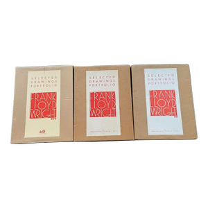 Frank Lloyd Wright : Selected Drawings Portfolios Volumes 1,2 & 3