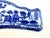 Blue Vintage Blue Willow Transferware Wall Rack Key Holder With Metal Pegs For Sale - Image 8 of 9