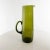 Glass 1950s Finland Green Glass Pitcher by Erkki Vesanto Iittala For Sale - Image 7 of 13