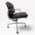Herman Miller Eames for Herman Miller Soft Pad Management Chair - Dark Burgundy Leather For Sale - Image 4 of 9