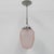 Art Deco Hanging Lamp with Pink Glass Shade, 1930s For Sale - Image 16 of 17