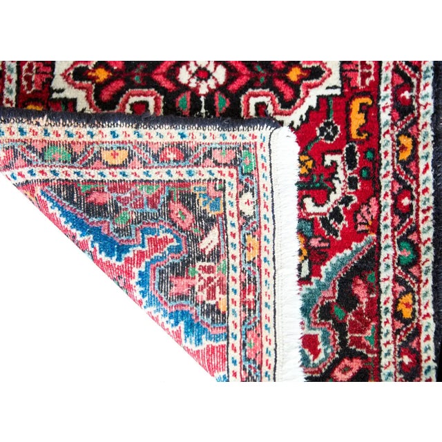 Early 20th Century Persian Hamadan Rug For Sale - Image 10 of 12
