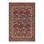Botanical Gulshan Ayub Pak-Persian Black/Black Wool Rug - 9'0'' X 12'2'' For Sale