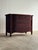 Solid mahogany-finished dresser with a softly bowed serpentine front. Two-over-two drawer configuration fitted with...