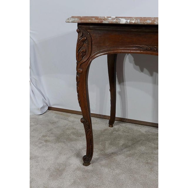 Wood Louis XV Style Game Table, Mid-19th Century For Sale - Image 7 of 17